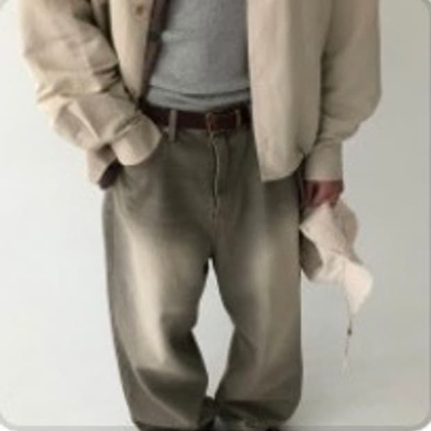 빈티지 와이드 데님 팬츠