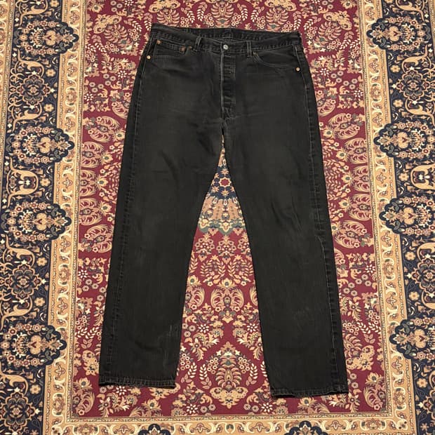 [38/32] 90’s 빈티지 리바이스 levis 501 0660 블랙