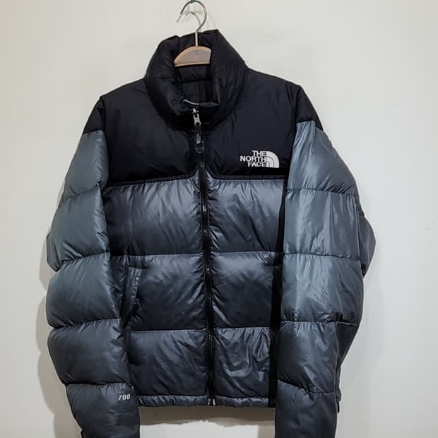 (95) 노스페이스 눕시패딩 점퍼 검회 거위털 700 구스다운 자켓 