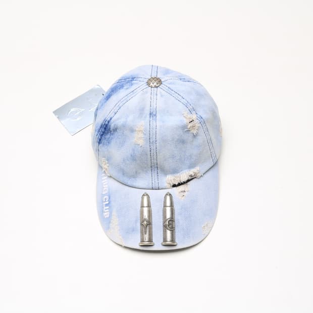 떠그클럽 TC 라이프 총알 데님 캡 (새상품)