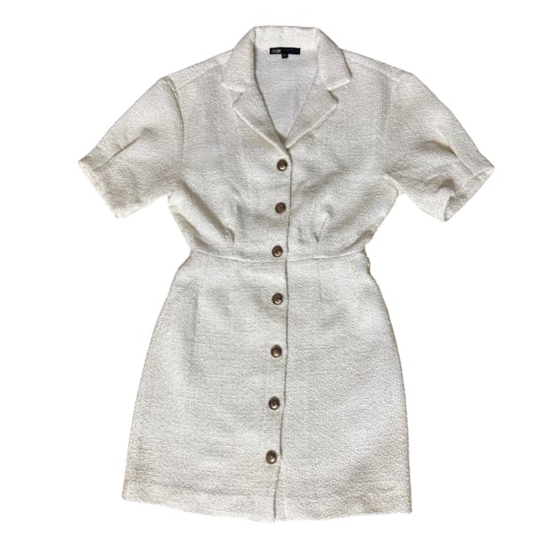 (36) 마쥬 트위드 부클 원피스