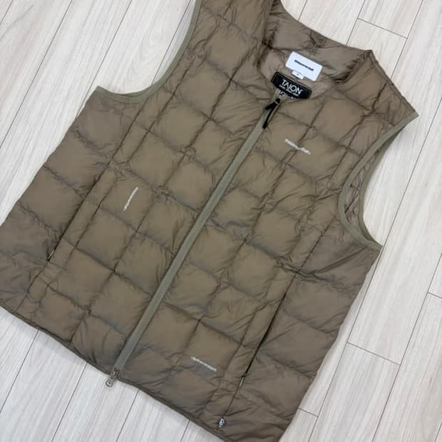 타이온 TAION x thisisneverthat 패딩 조끼 XL