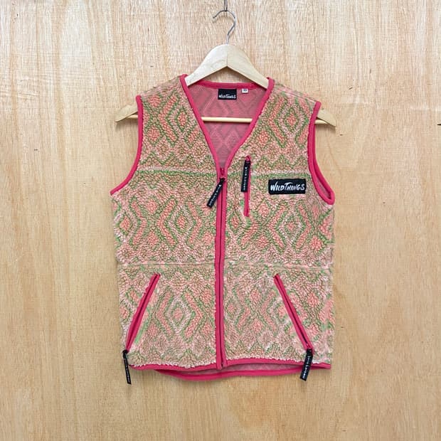 WILD THINGS fleece vest 아즈텍 플리스 베스트