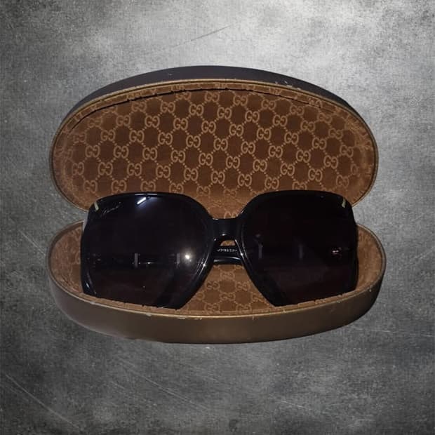 13/SS bamboo square sunglasses