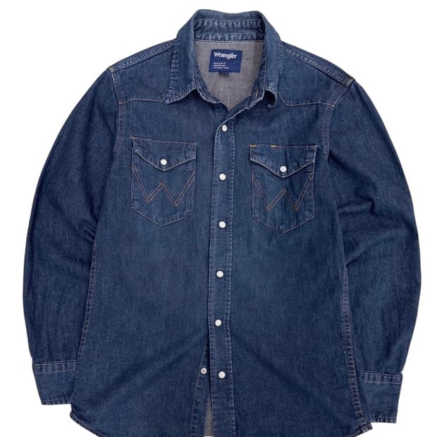 랭글러 샴브레이 셔츠 (M)