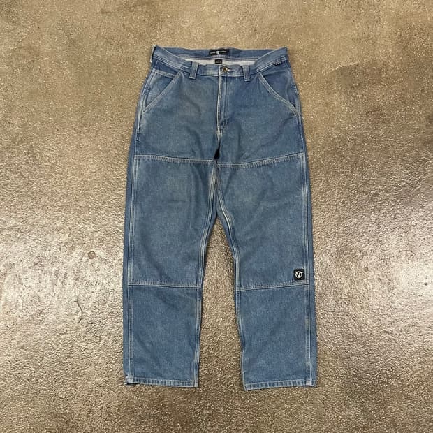 반스 로완 데님 더블니 팬츠 (36“)