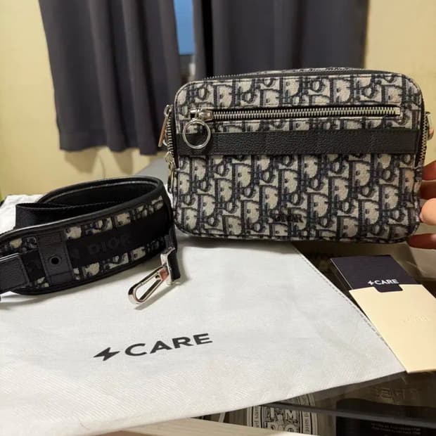 디올 사파리 메신저백