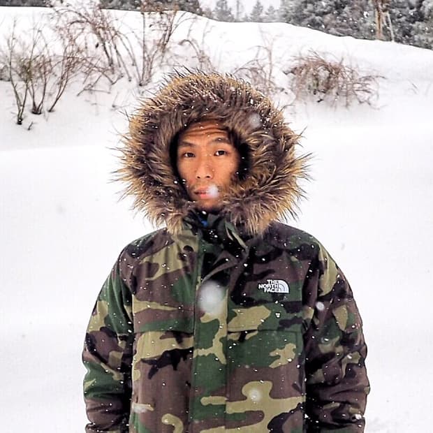 노스페이스 재팬 카모 밀리터리 우드랜드 맥머도 구스다운 패딩 점퍼 자켓