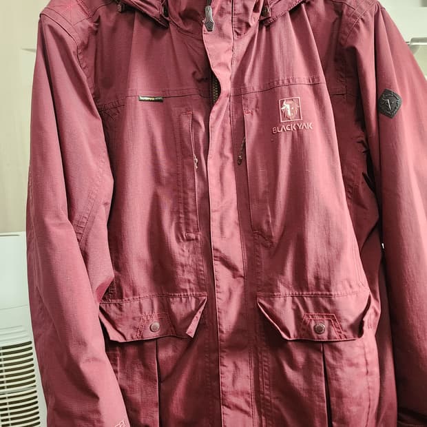 블랙야크 바람막이 고어텍스 자켓 L 100(남) ☆안감자켓 탈부착 가능