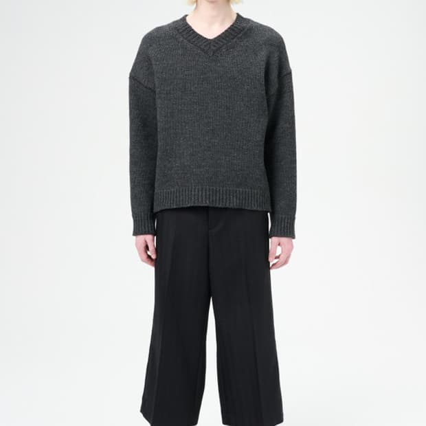아워레가시 sonar v neck knit 46