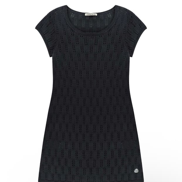 코이세이오 SCASI KNIT ONE PIECE CHARCOAL