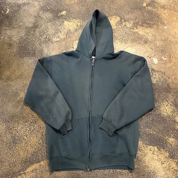 빈티지 90s 러셀 후드집업