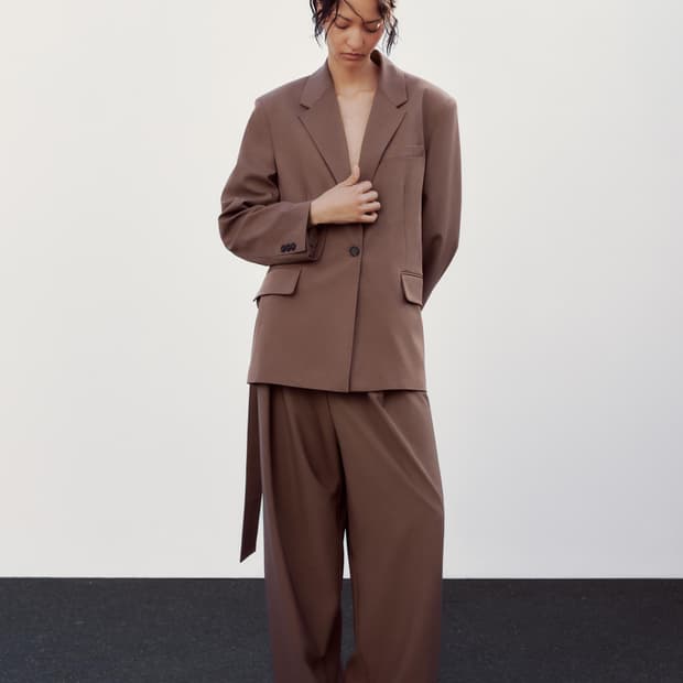 자라 모카무스 와이드 팬츠