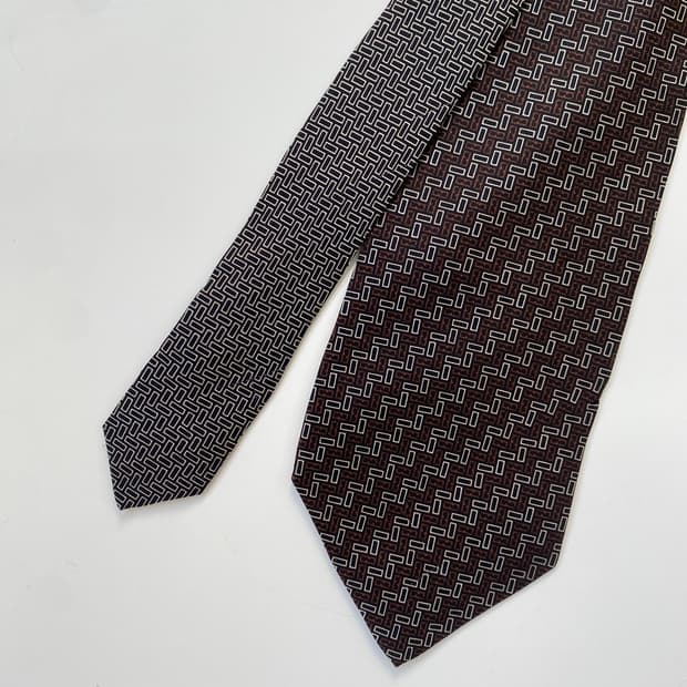 펜디 (FENDI) FF 모노그램 정품 명품 넥타이