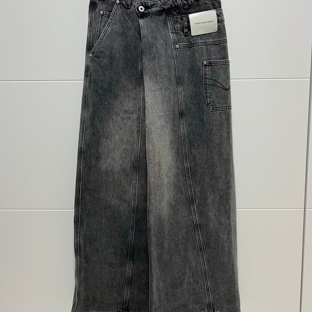 펑첸왕 비대칭 패널 와이드 진 M