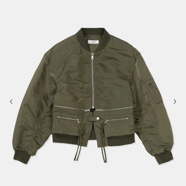 LCDC  DETACHABLE-POCKET BLOUSON JACKET