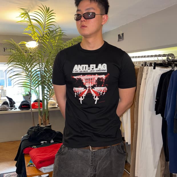 00’s Anti-flag for blood and empire T-sh