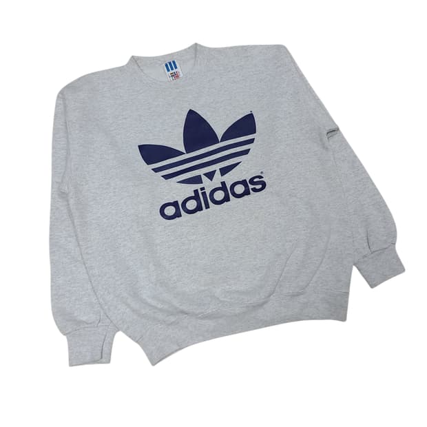 '90s Adidas Trefoil Logo USA Sweatshirt