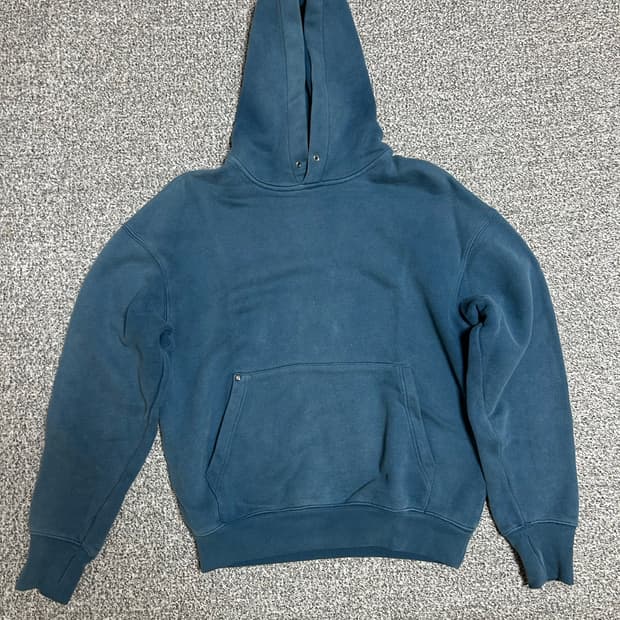 인템포무드 해비 코튼 후디 잉크블루 Msize