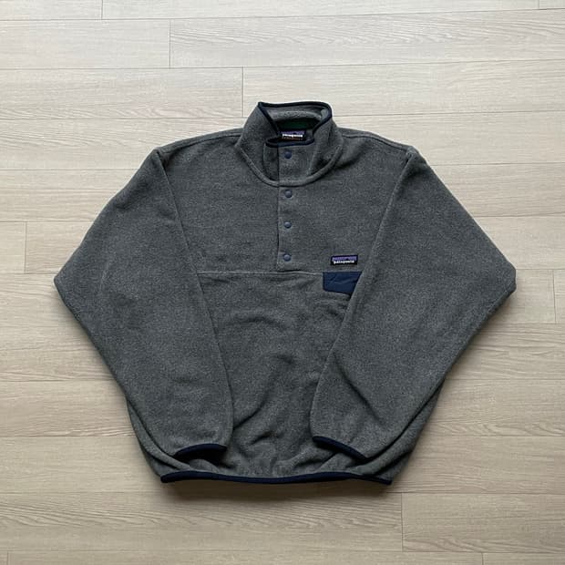 파타고니아 신칠라 니켈 네이비 그레이 플리스 patagonia