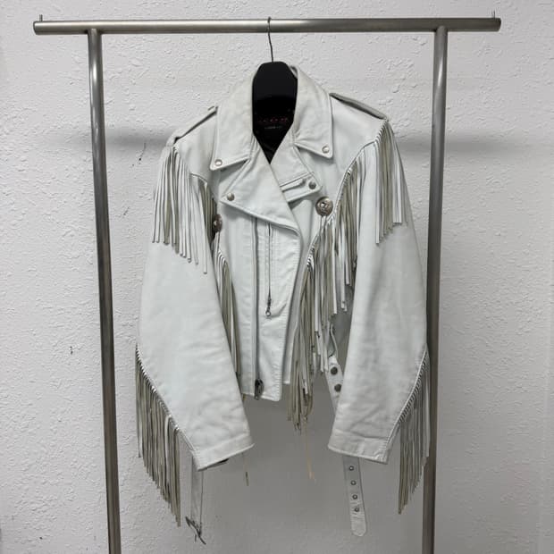 SCHOTT dur o jac fringe jacket