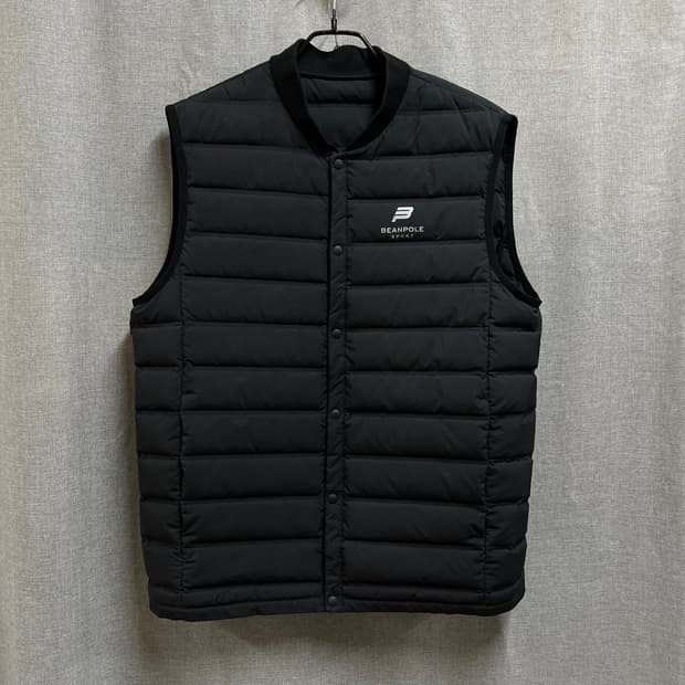 [105] 빈폴 스포츠 블랙 경량 다운 베스트 조끼패딩