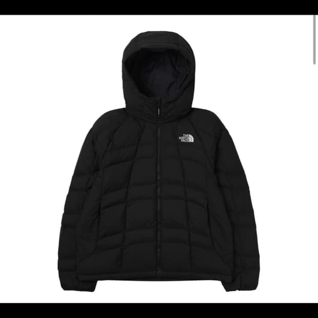 노스페이스 온볼 웨이브 경량패딩 블랙 S 90 리뉴얼 전 버전