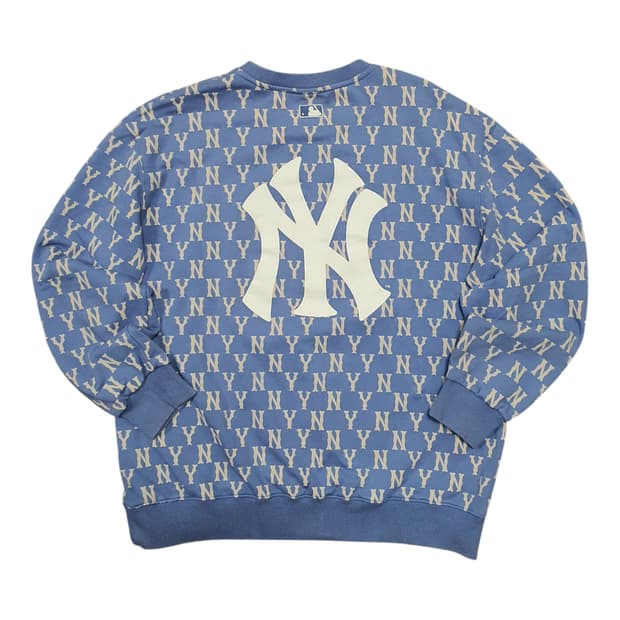 ✨ (바배) MLB 빅로고 뉴욕양키즈 모노그램 맨투맨