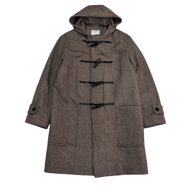 로파이 유니섹스 누빔 더플 코트