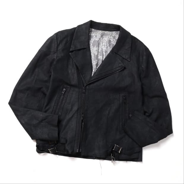 넘버나인 Number Nine Lambskin Rider Jacket  
