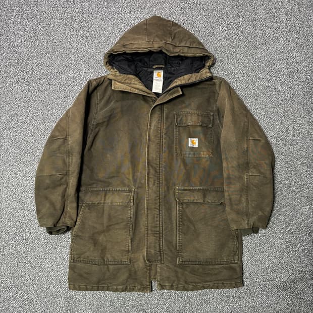 칼하트 멀티 포켓 파카 카키 (XL)