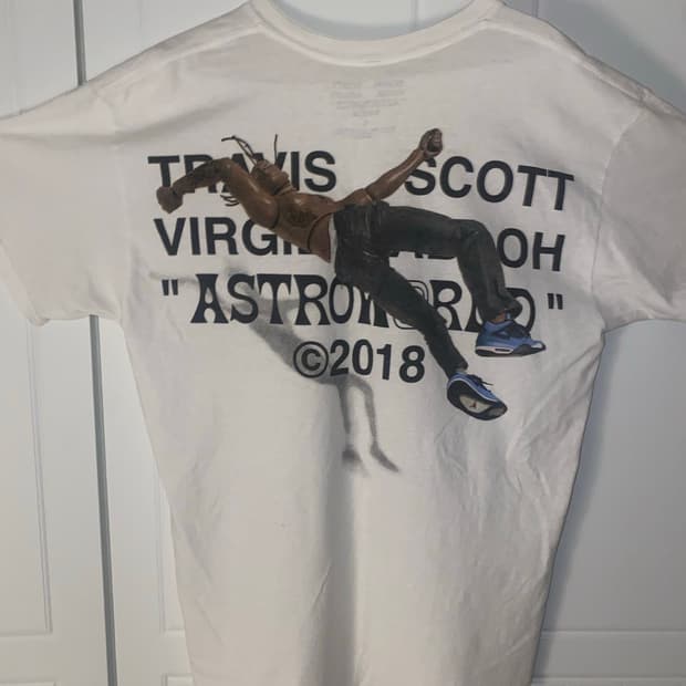 scott X Virgil 아스트로월드 티셔츠 