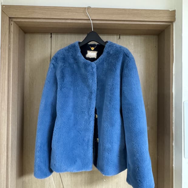 한섬 퍼 코트 자켓 여성