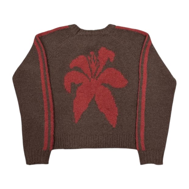 파르티멘토 우먼 부클 니트 브라운