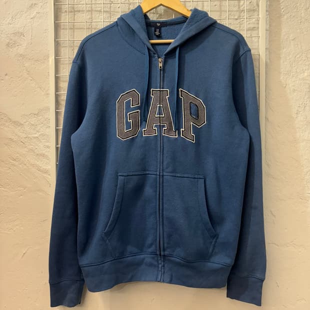 GAP 갭 y2k 블루 후드집업 M