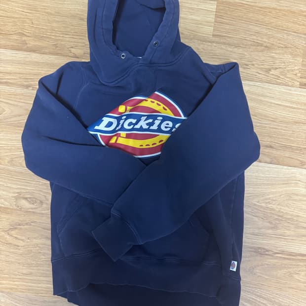 디키즈 네이비 후드티