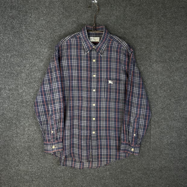 버버리 노바체크 긴팔셔츠