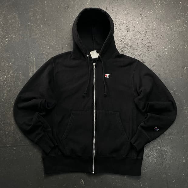 100 챔피언 리버스위브 후드집업