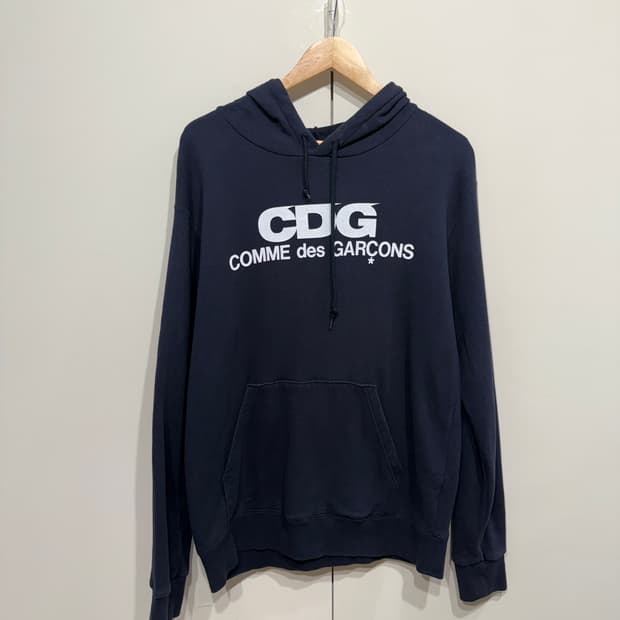 꼼데가르송 CDG 네이비 후드티
