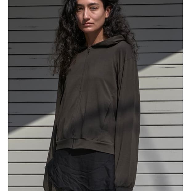 Mudule lounge hoodie zipup