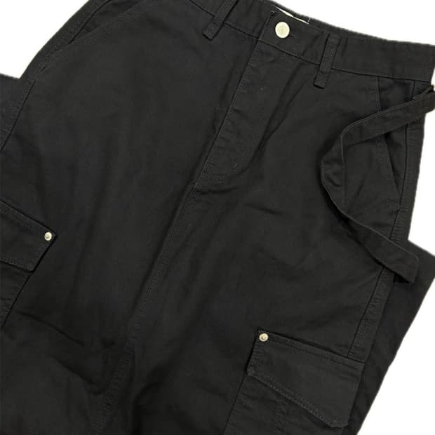 ootj cotton cargo long skirt