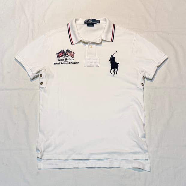 폴로 랄프로렌 빅포니 치프키프 브리튼 카라티 화이트