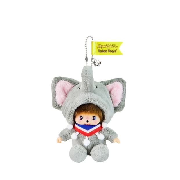 몬치치 태국 한정판 코끼리 키링