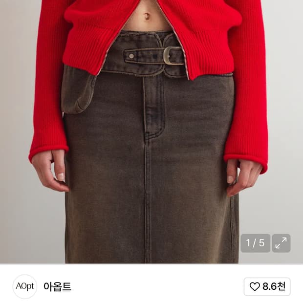 아옵트 벨트 백 삽니다