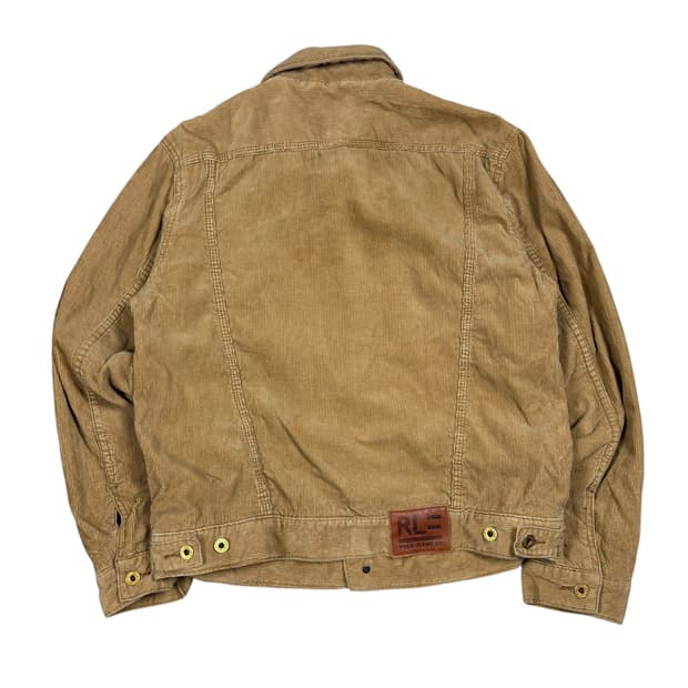 폴로 진스90‘s 베이지컬러 코듀로이 트러커 자켓