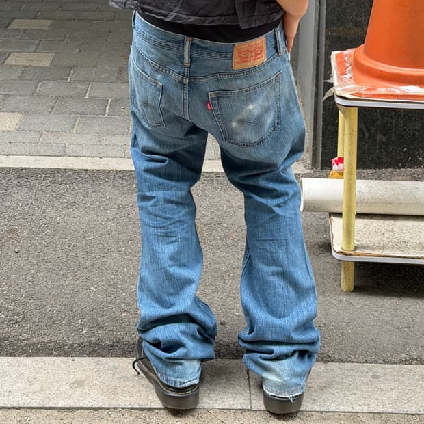 리바이스 527 부츠컷