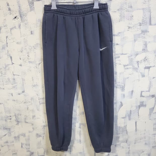 나이키 스우시 기모 조거 트레이닝 바지 