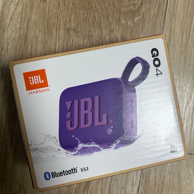 [미개봉]  JBL GO4 블루투스 스피커 퍼플