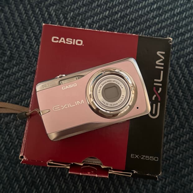 카시오 z550카메라