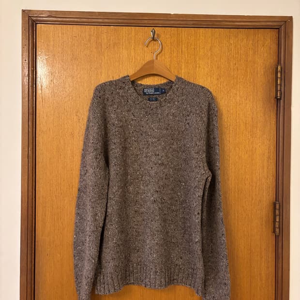 폴로 랄프로렌 브라운 니트 스웨터